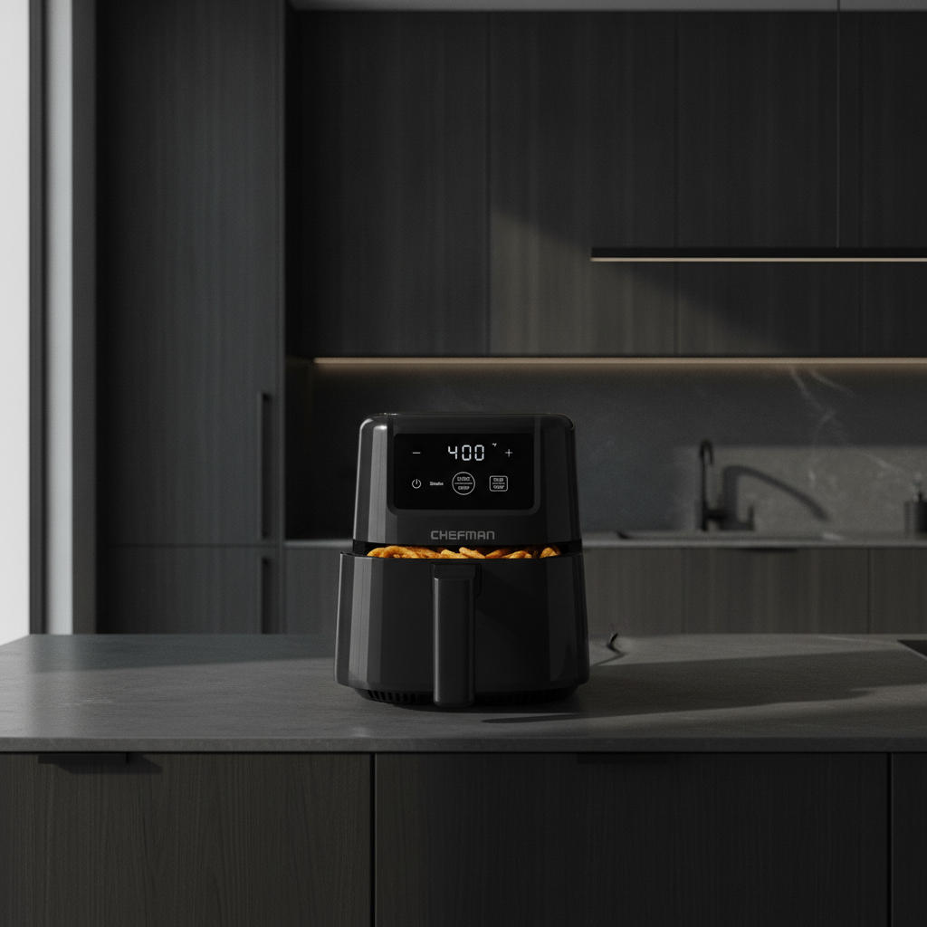 CHEFMAN 2 Qt Mini Air Fryer Review: Compact & Digital